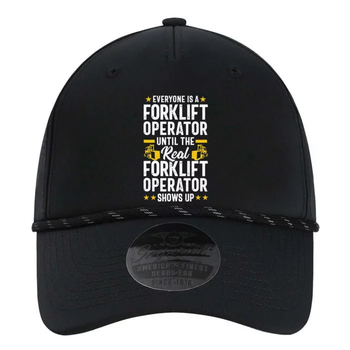 Everyone is a Forklift Operator Truck Driver Funny Tee Performance The Dyno Cap