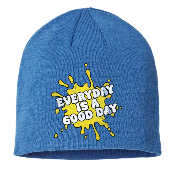 Everyday Is A Good Day Retro 8 1/2in Sustainable Knit Beanie