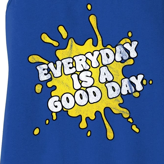 Everyday Is A Good Day Retro Women's Racerback Tank