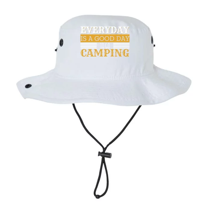 Everyday Is A Good Day To Go Camping Outdoor Nature Lover Gift Legacy Cool Fit Booney Bucket Hat