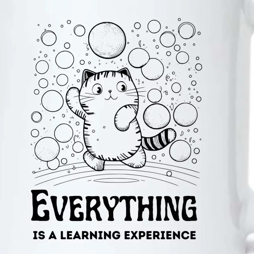 Everything Is A Learning Experience Black Color Changing Mug