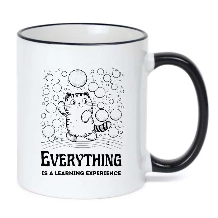 Everything Is A Learning Experience Black Color Changing Mug