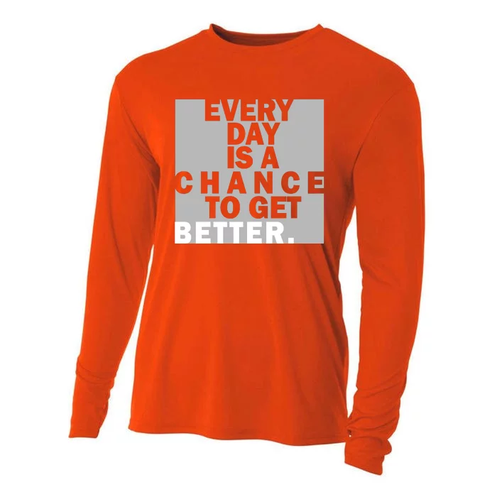 Everyday Is A Change To Get Better Cooling Performance Long Sleeve Crew