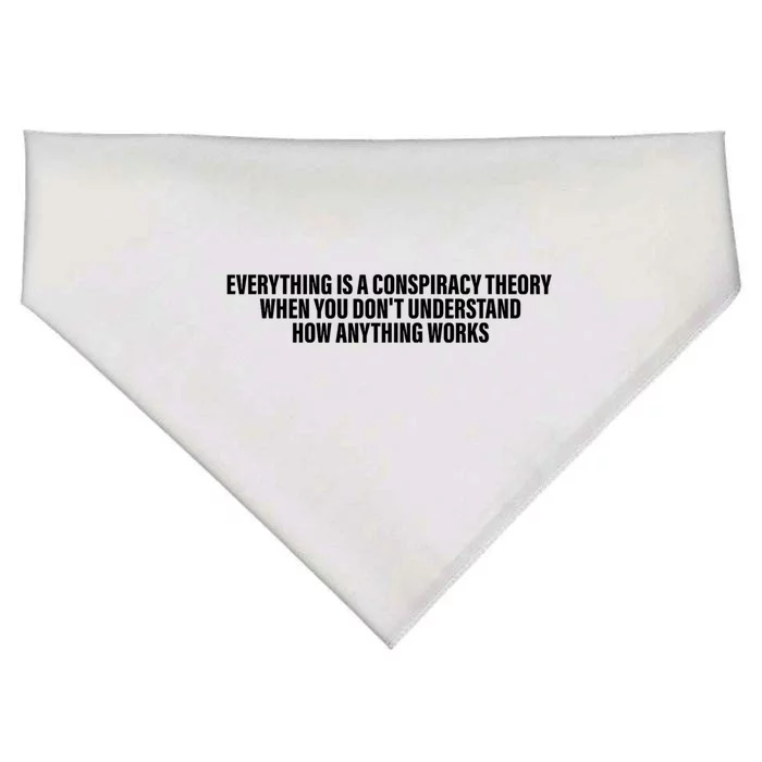 Everything Is A Conspiracy Theory When You DonT Understand USA-Made Doggie Bandana