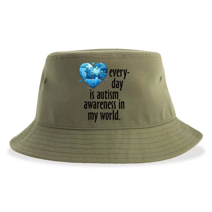 Everyday Is Autism Awareness MotherS Day Autism Mom Gift Sustainable Bucket Hat