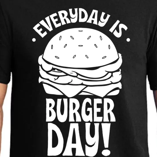 Everyday Is Burger Day Food Burgers Hamburger Lover Gift Pajama Set