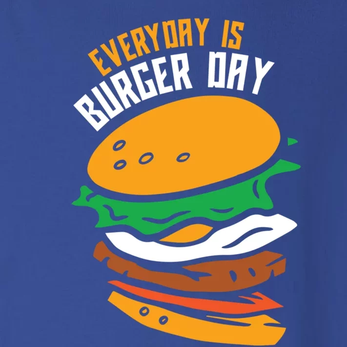 Everyday Is Burger Day Food Hamburger Lover Burgers Cool Gift Toddler Long Sleeve Shirt