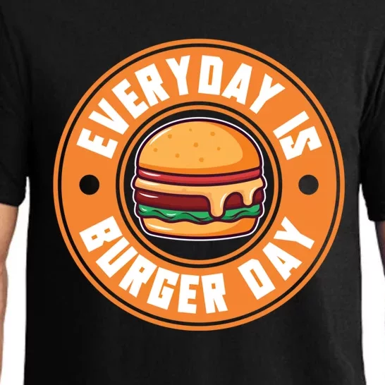 Everyday Is Burger Day For Hamburger Lover Gift Pajama Set