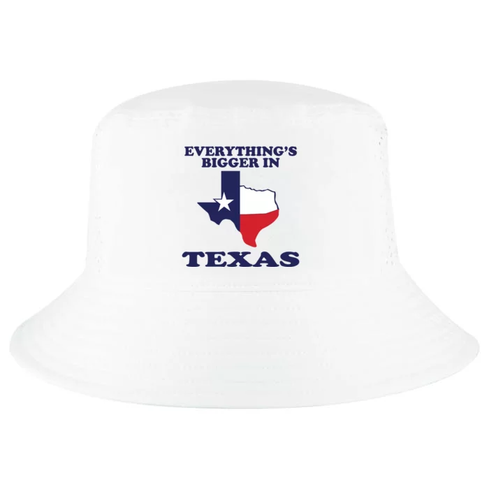 EVERYTHING IS BIGGER IN TEXAS Funny Cool Comfort Performance Bucket Hat