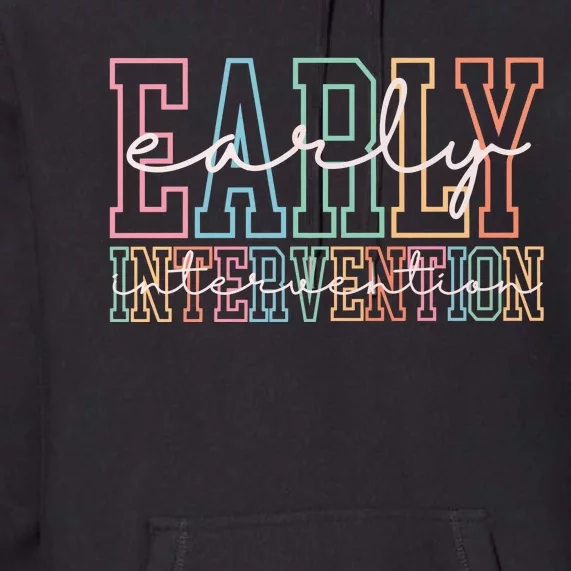 Early Intervention Childhood Premium Hoodie