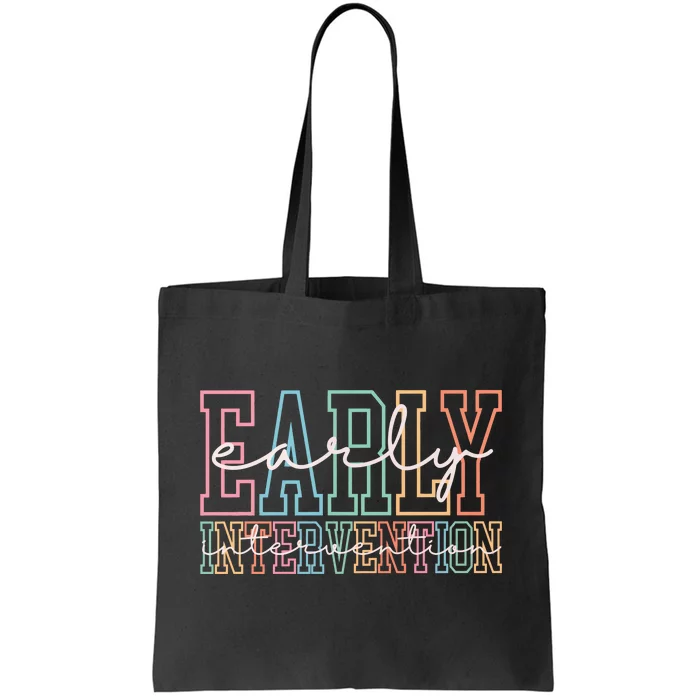 Early Intervention Childhood Tote Bag