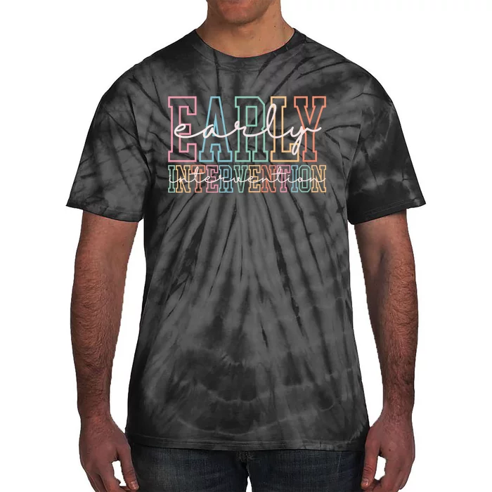 Early Intervention Childhood Tie-Dye T-Shirt