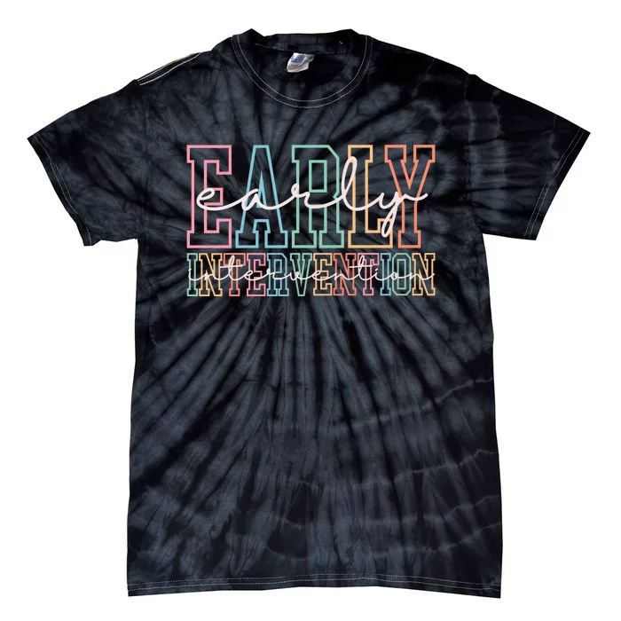 Early Intervention Childhood Tie-Dye T-Shirt