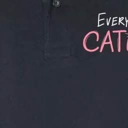 Everyday Is Caturday Cat Lover Softstyle Adult Sport Polo