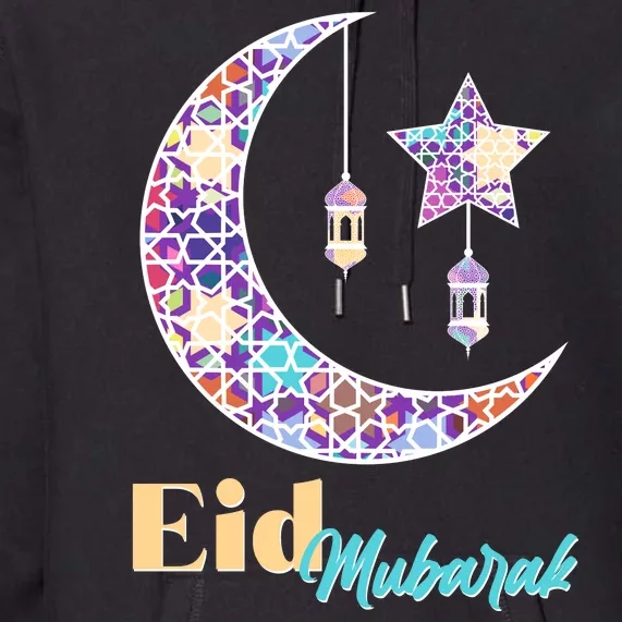 Eid Mubarak Happy Ramadan Premium Hoodie