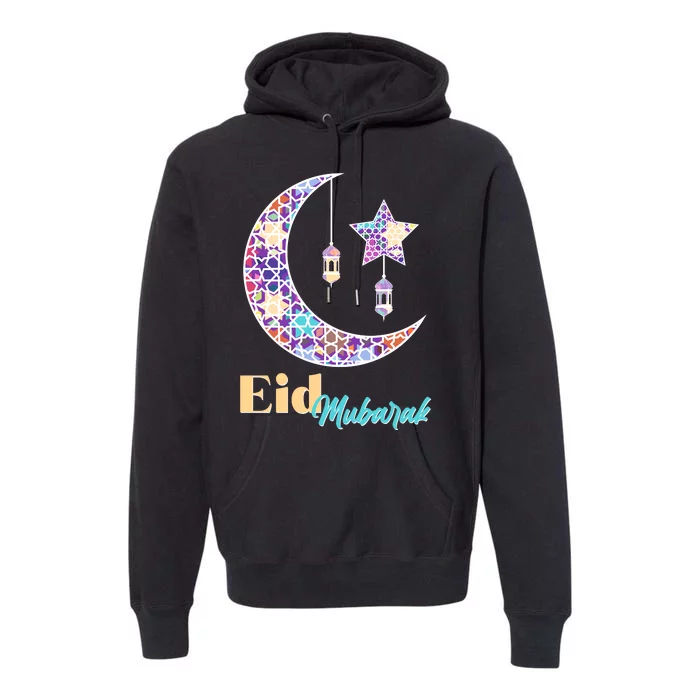 Eid Mubarak Happy Ramadan Premium Hoodie