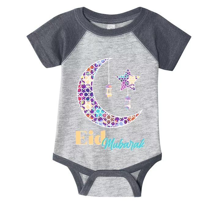 Eid Mubarak Happy Ramadan Infant Baby Jersey Bodysuit