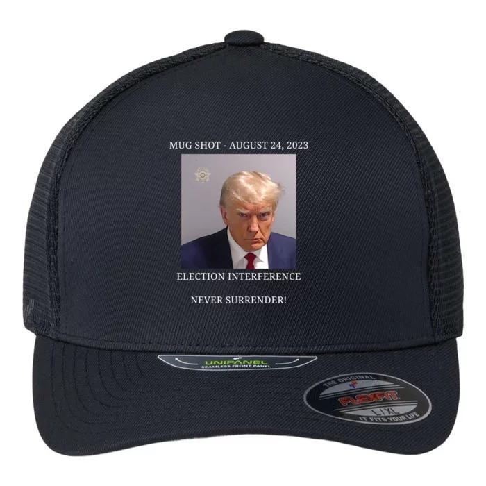 Election Interference Donald Trump Mugshot Flexfit Unipanel Trucker Cap