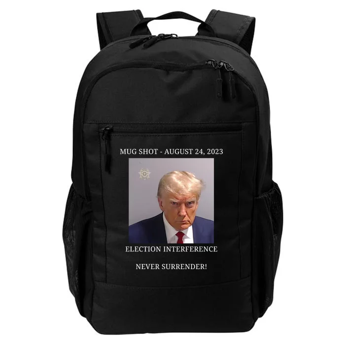 Election Interference Donald Trump Mugshot Daily Commute Backpack