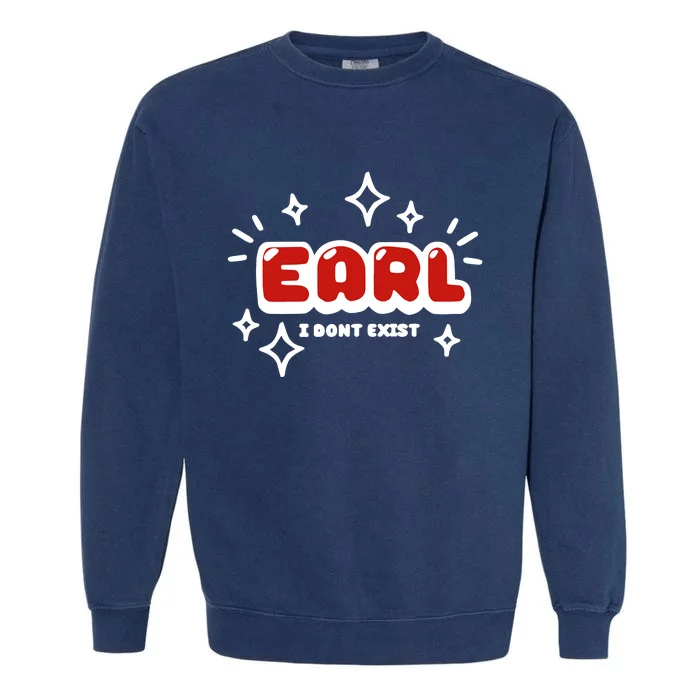 Earl I Dont Exist Garment-Dyed Sweatshirt