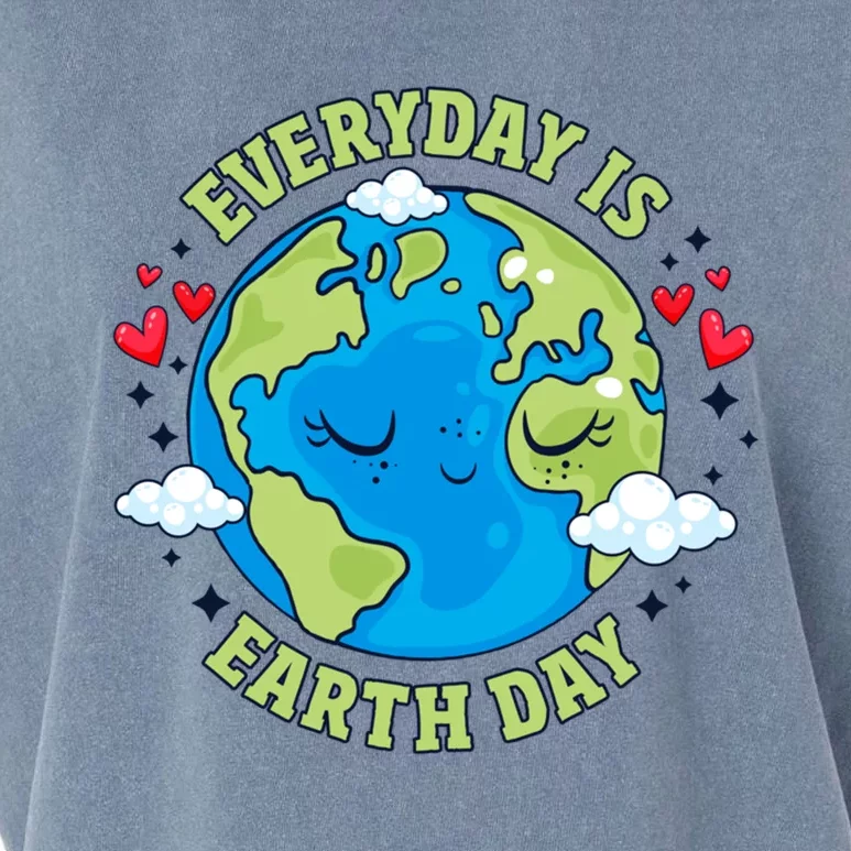 Everyday Is Earth Day Celebrate Earth Day Environtal Cool Gift Garment-Dyed Women's Muscle Tee