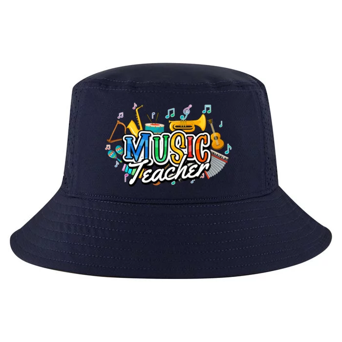 Education Instruts Educator Gift School Music Teacher Gift Cool Comfort Performance Bucket Hat