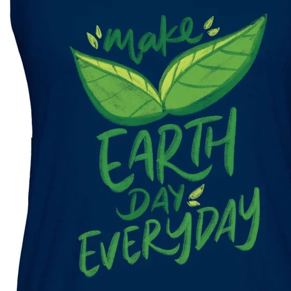 Everyday Is Earth Day Ladies Essential Flowy Tank