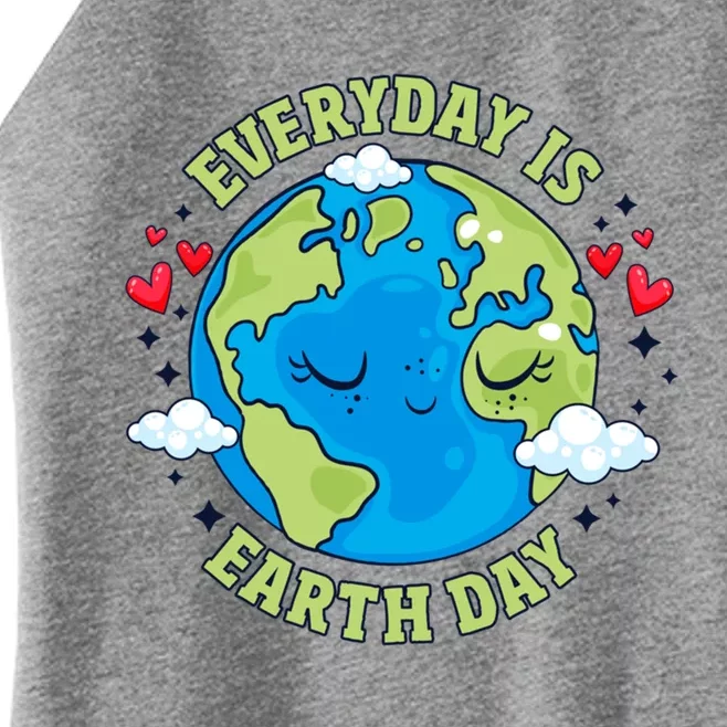 Everyday Is Earth Day Celebrate Earth Day Environtal Cool Gift Women’s Perfect Tri Rocker Tank