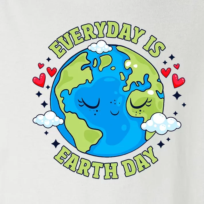 Everyday Is Earth Day Celebrate Earth Day Environmental Cute Design Toddler Long Sleeve Shirt