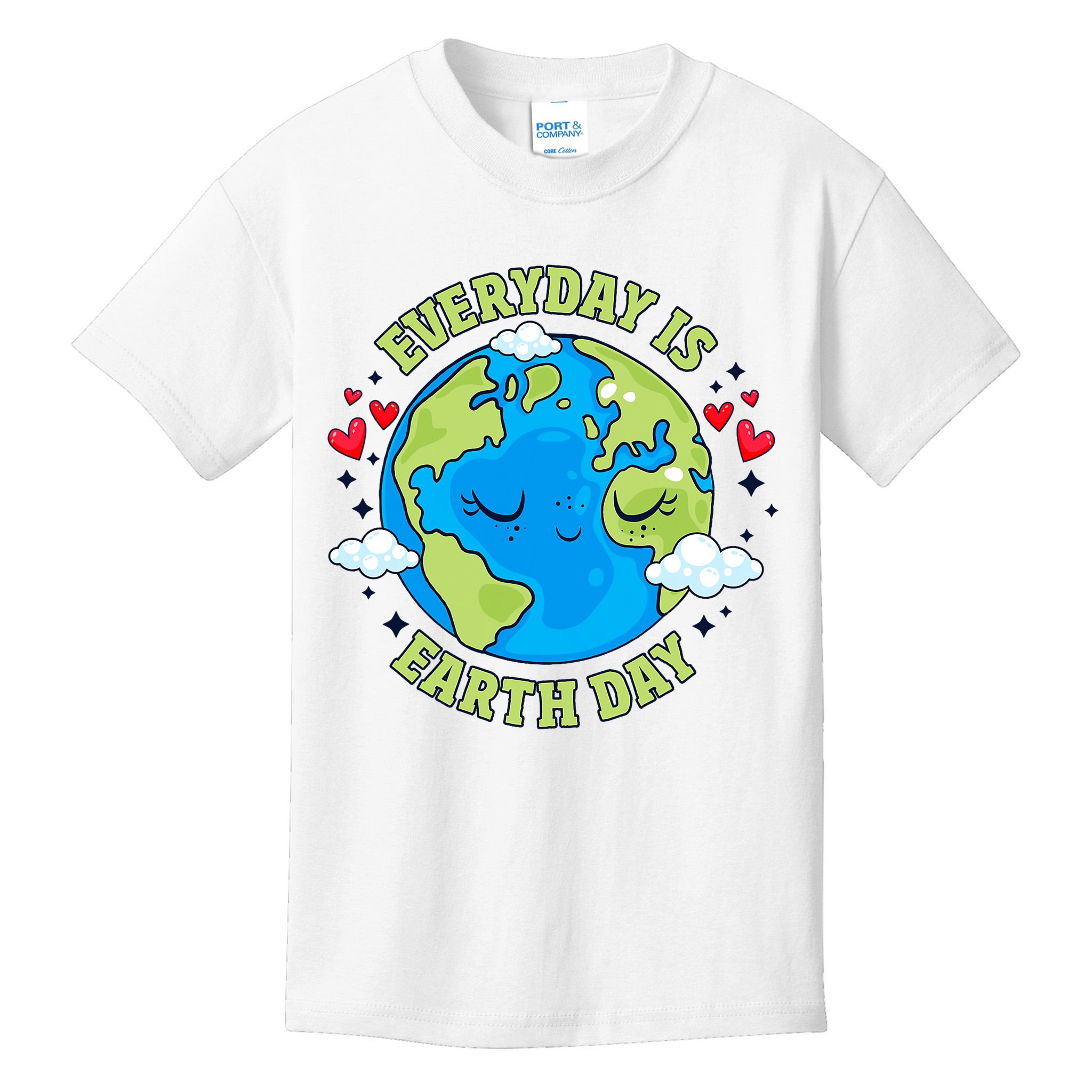  Earth Day Everyday Shirt Kids Youth Toddler Girl Environment  T-Shirt : Clothing, Shoes & Jewelry