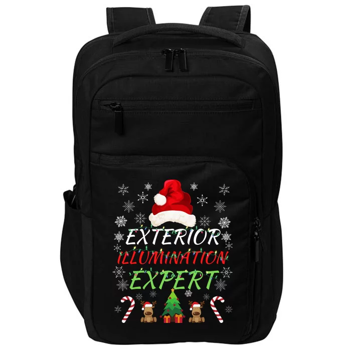 Exterior Illumination Expert Funny Illumination Expert Christmas Light Decorator Impact Tech Backpack