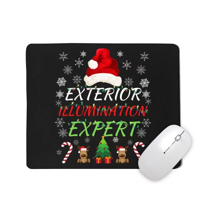 Exterior Illumination Expert Funny Illumination Expert Christmas Light Decorator Mousepad