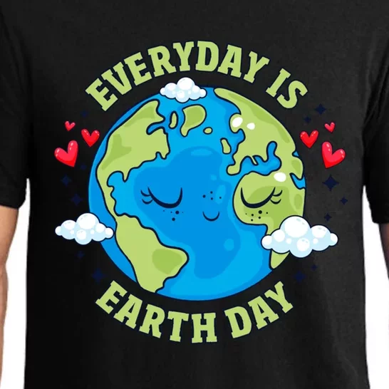 Everyday Is Earth Day Celebrate Earth Day Environtal Cool Gift Pajama Set