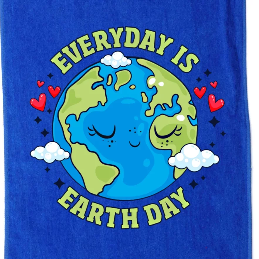 Everyday Is Earth Day Celebrate Earth Day Environtal Gift Platinum Collection Golf Towel