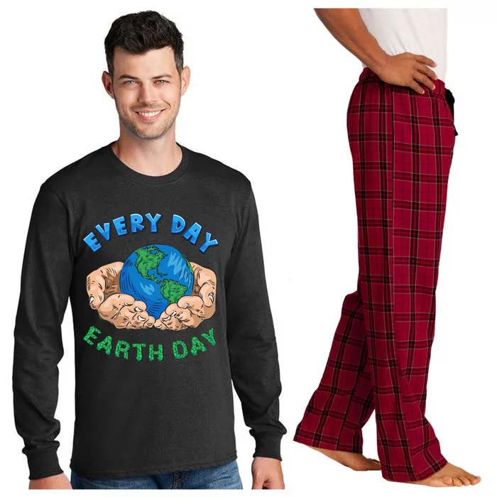 Everyday Is Earth Day Tee Mother Earth Day Tee Nature Lovers Gift Long Sleeve Pajama Set