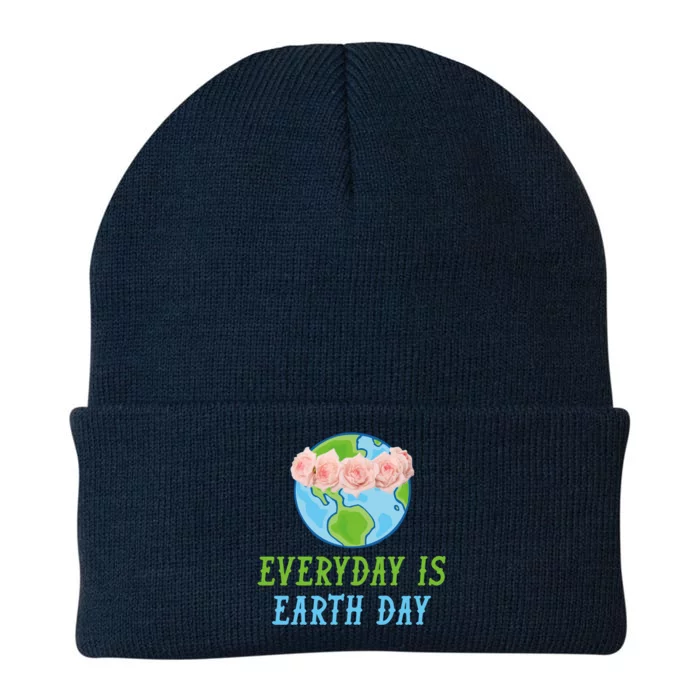 Everyday Is Earth Day I Envirot Protection Great Gift Knit Cap Winter Beanie