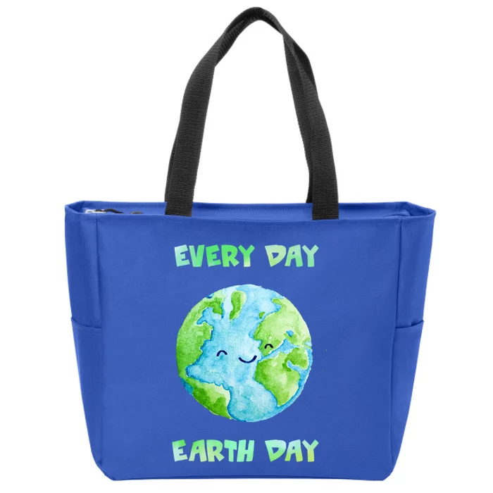 Everyday Is Earth Day Tee Mother Earth Day Tee Nature Lovers Cute Gift Zip Tote Bag