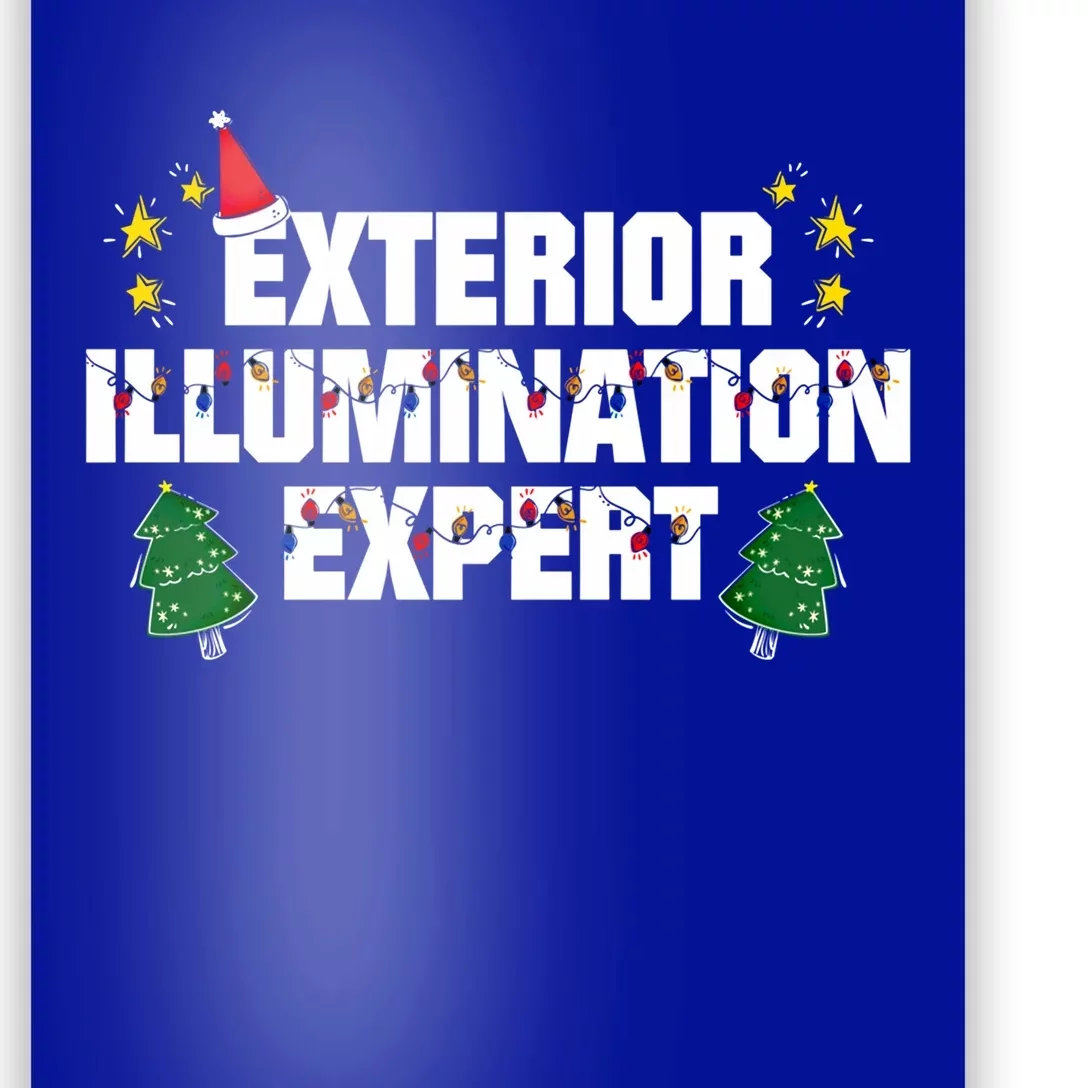 Exterior Illumination Expert Christmas Light Hanging Pro Gift Poster