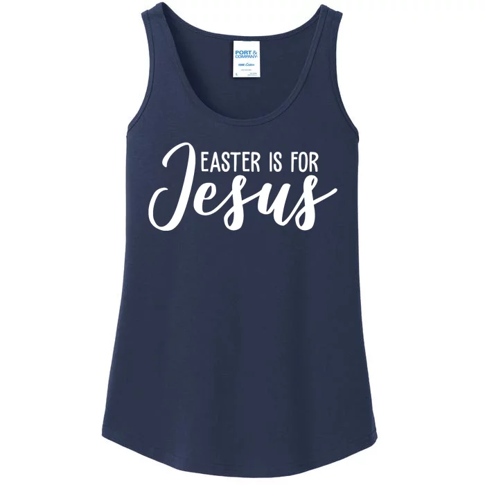 Easter Is For Jesus Cute Ladies Essential Tank