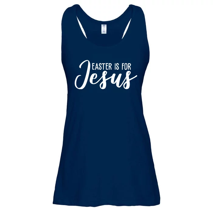 Easter Is For Jesus Cute Ladies Essential Flowy Tank