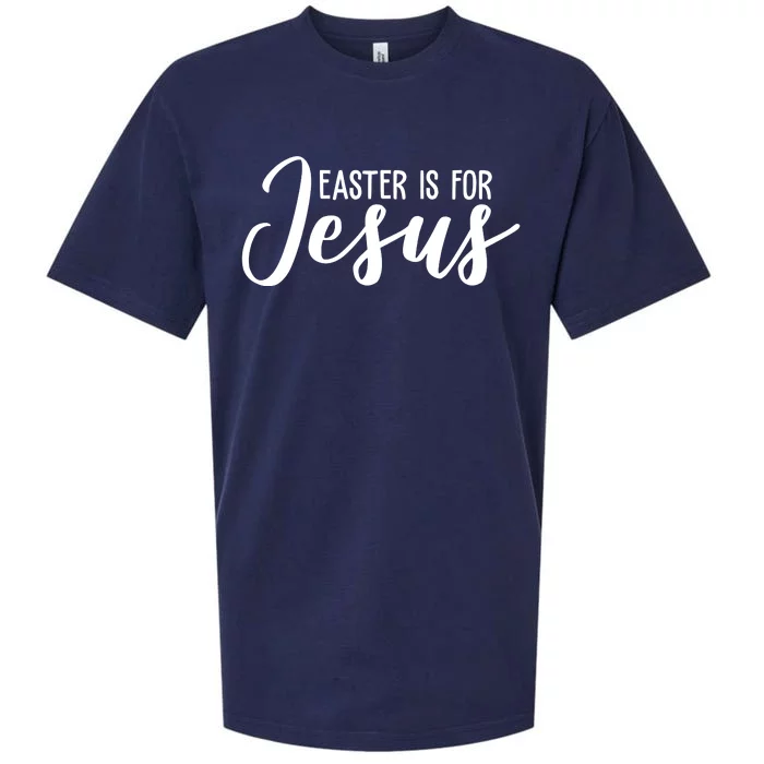 Easter Is For Jesus Cute Sueded Cloud Jersey T-Shirt