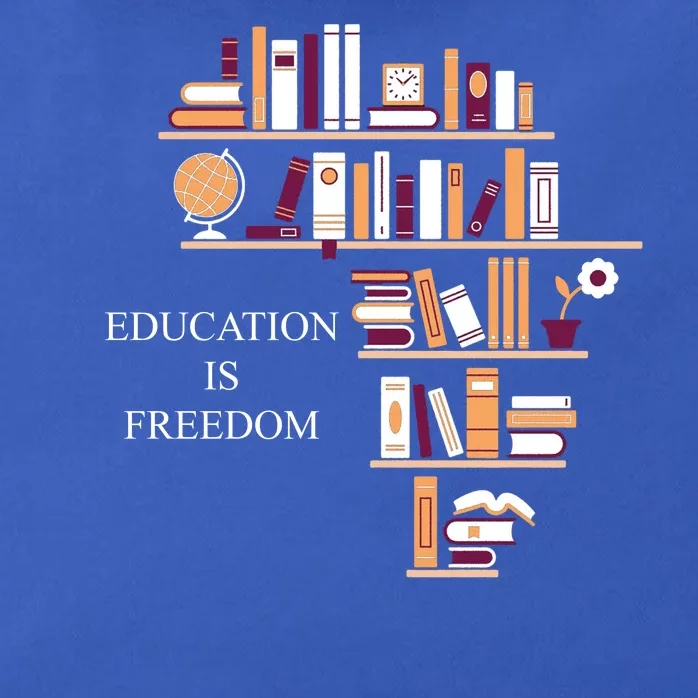 Education Is Freedom Zip Tote Bag