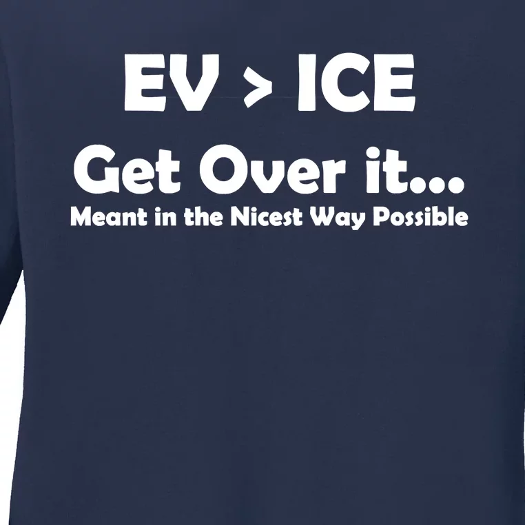 EV ICE Get Over It Ladies Long Sleeve Shirt