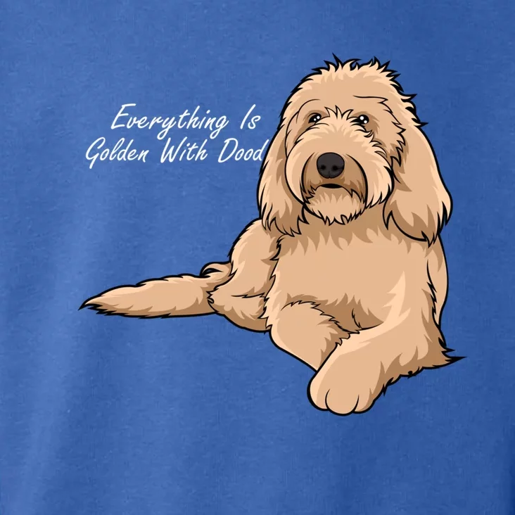 Everything Is Golden With My Goldendoodle Gift Toddler Hoodie