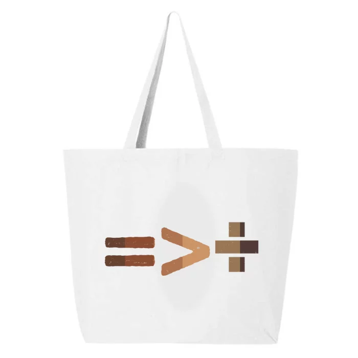 Equality Is Greater Than Division Unity 25L Jumbo Tote