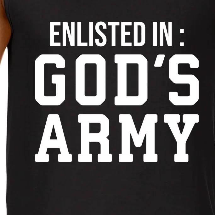 Enlisted In Gods Army Comfort Colors® Tank Top