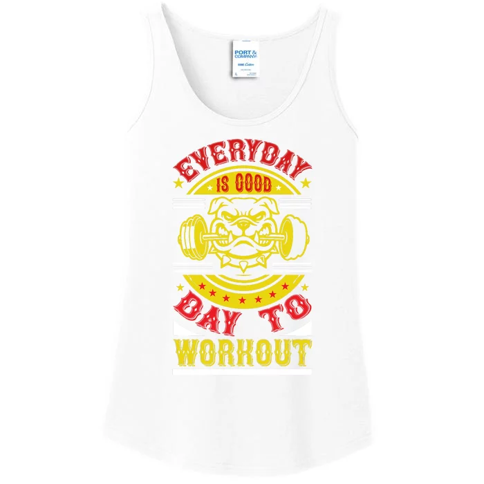 Everyday Is Good Day To Workout Ladies Essential Tank