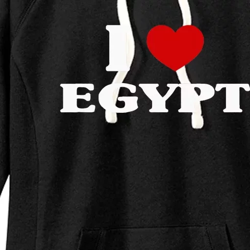 Egypt I Heart Egypt Souvenir I Love Egypt Women's Fleece Hoodie