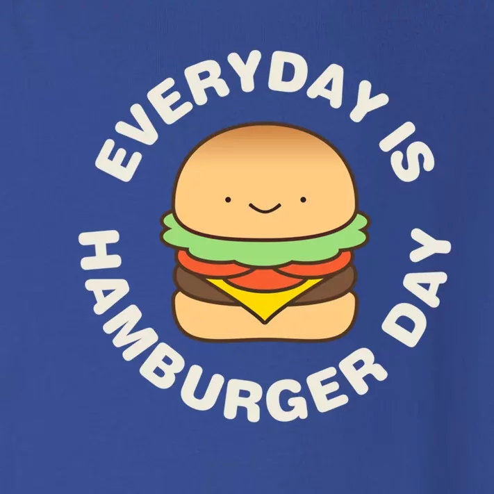 Everyday Is Hamburger Day Funny Cool Gift Toddler Long Sleeve Shirt