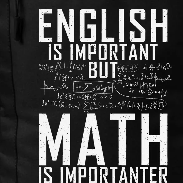 English Is Important But Math Is Importanter Teaching Math Daily Commute Backpack